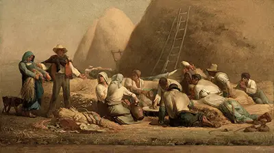 Harvesters Resting Jean-Francois Millet